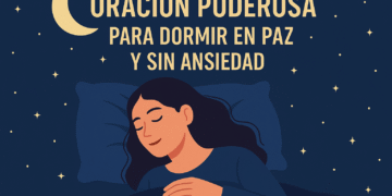 Oración para dormir profundamente